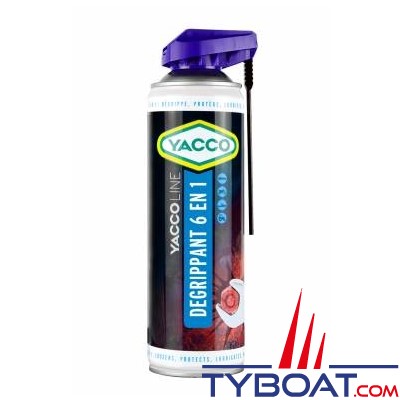 Yacco - Dégrippant Yaccoline 6 en 1 - 500ml